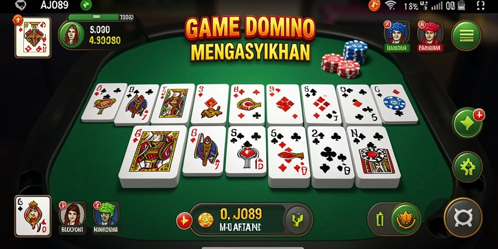 Tampilan gameplay seru dan menantang di AJO89.