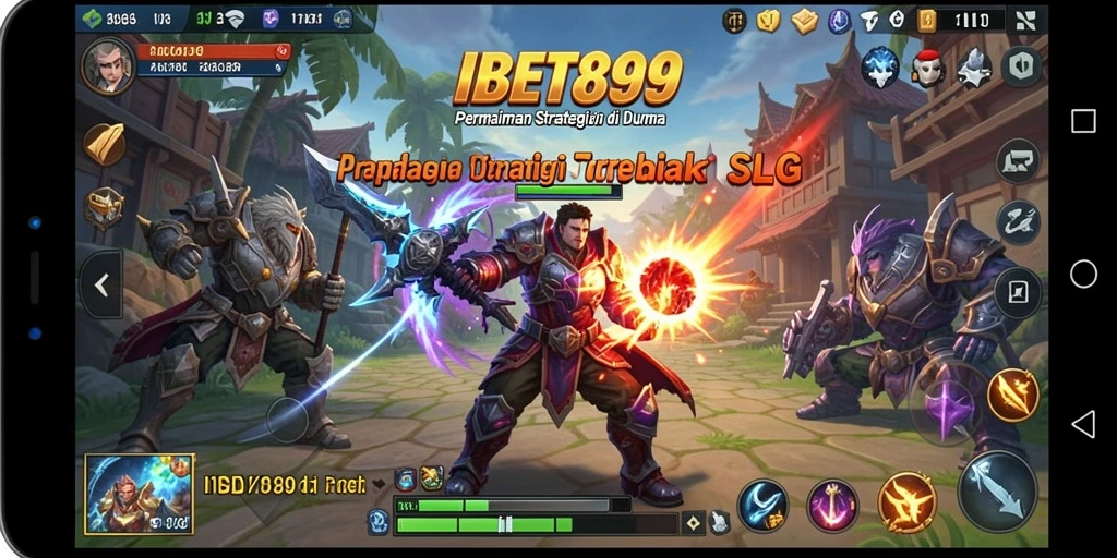 Tampilan menarik dari gameplay SLG dalam IBET899.